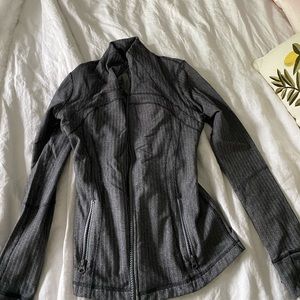 Lululemon grey workout jacket